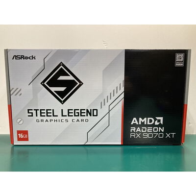 【富山本郷店】中古  ASRock RX9070XT SL 16G Steel Legend 16GB (RX9070XT 16G) 176937 