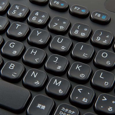 エレコム  TK-CM10UMKBK (有線ミニキーボード) 