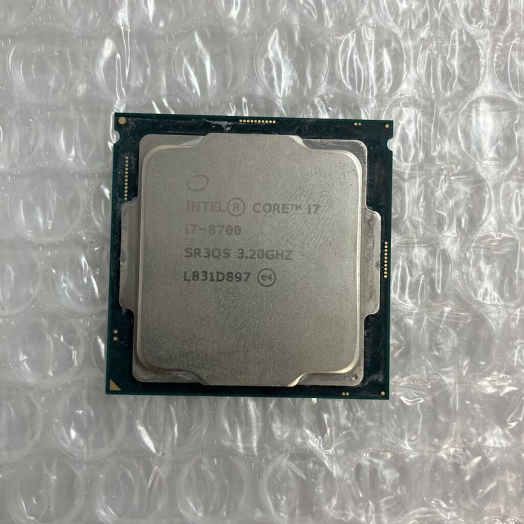 中古 INTEL Core i7 8700 (1151/3.20GHz/12M/C6/T12) 136198 （376501
