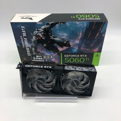 【郡山安積店】中古  玄人志向 GG-RTX5060Ti-E8GB/OC/DF/V2(5060Ti 8GB) 4640003143 
