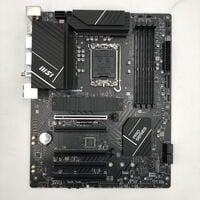 中古  MSI PRO B760-P WIFI DDR4 (B760 1700 ATX DDR4) 167303 