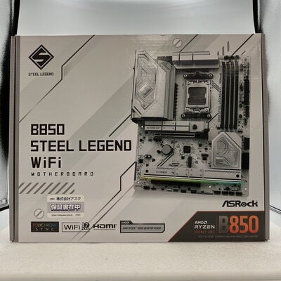 【新潟店】中古  ASRock B850 Steel Legend WiFi (B850 AM5 ATX DDR5) 175464 