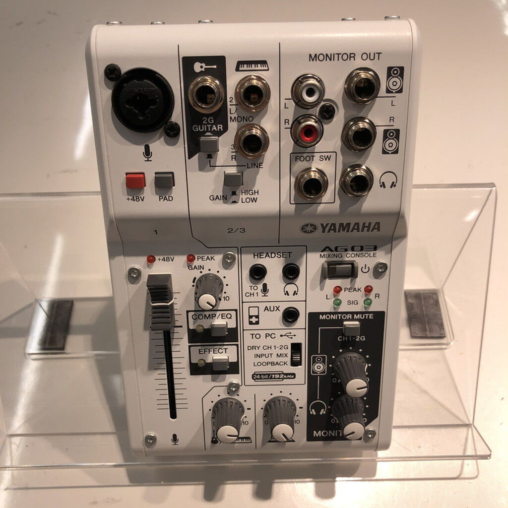 中古 YAMAHA ﾐｷｼﾝｸﾞｺﾝｿｰﾙ AG03 183917 ｜ パソコン通販のドスパラ【公式】