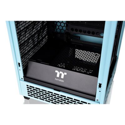 Thermaltake  The Tower 200 Turquoise CA-1X9-00SBWN-00 (Mini-ITX ガラス ターコイズ) 
