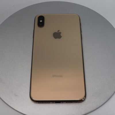 【札幌店】中古  Apple iPhoneXS Max 6.5インチ 64GB (ゴールド) 国内版SIMロックフリー MT6T2J/A 138074 