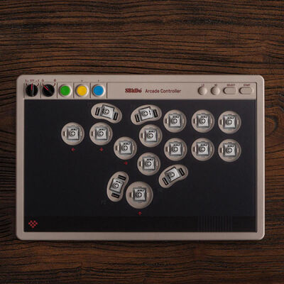 8BitDo  Arcade Controller (ワイヤレス レバーレス アーケードコントローラー ブラック) 