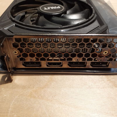 【鹿児島店】中古  Palit NE64060T19P1-1070D(RTX4060 Dual OC V1 8G) 192400 