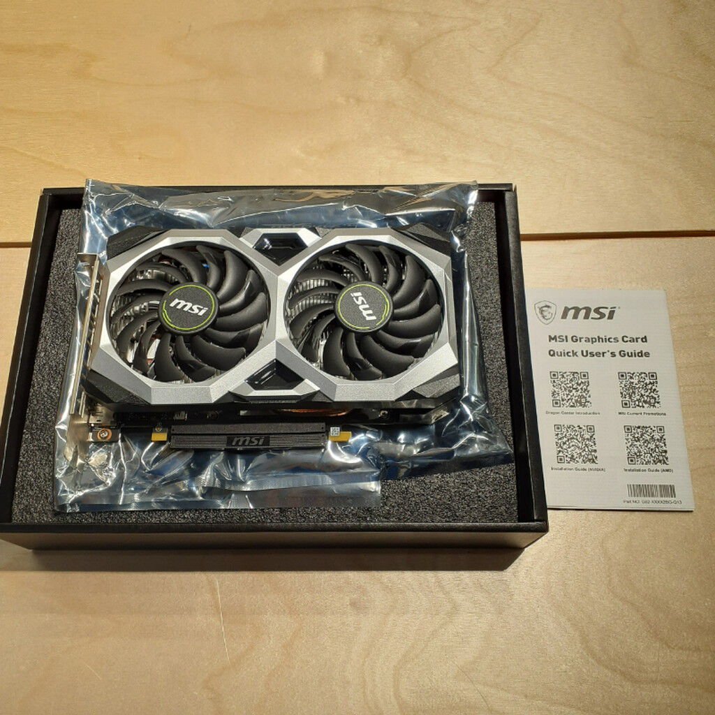 中古 MSI GeForce GTX 1660 SUPER VENTUS XS OC (GTX1660 SUPER
