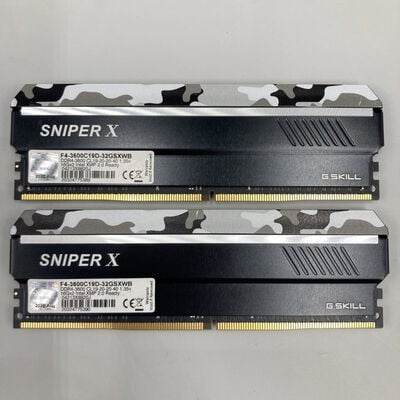 【熊本浜線店】中古  16GB 2枚組(合計32GB) PC4-28800/DDR4-3600 デスクトップ用 190910 