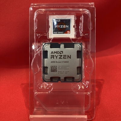 【千葉店】中古  AMD Ryzen 5 7600X (AM5/4.7GHz/38M/C6/T12/105W 152464 