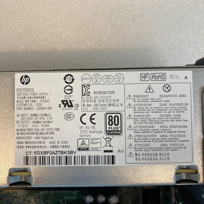【京都店】中古  HP ProDesk 600 G4 SFF(Core i5 8500/8GB/SSD525GB/DVD-MULTI/オンボード/W10P) 179509 