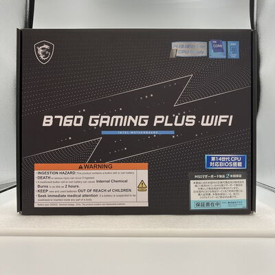 【新潟店】中古  MSI B760 GAMING PLUS WIFI (B760 1700 ATX DDR5) 3290007064 