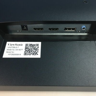 【博多店】中古  Viewsonic VX2728J2-7 (27"W 2H1DP IPS 240Hz) 3310006553 