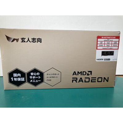 【富山本郷店】中古  玄人志向 RD-RX7700XT-E12GB (RX7700XT 12G) 162738 