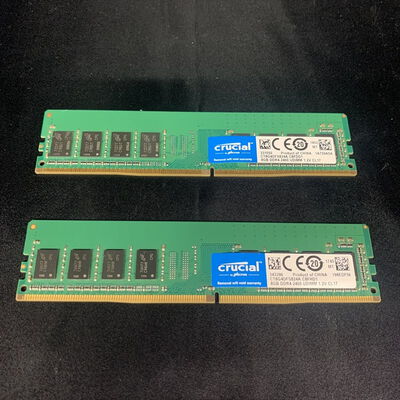 【横浜駅前店】中古  8GB 2枚組(合計16GB) PC4-19200/DDR4-2400 デスクトップ用 190927 