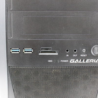 【通販センター】中古  THIRDWAVE GALLERIA KT(Intel Core i7 8700K/16GB DDR4 (PC4)/SSD1TB/DVDマルチ/NVIDIA GeForce GTX 1080 Ti 11GB/W11H64 MAR) 191828 