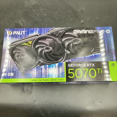 【大須店】中古  Palit NE7507T019T2-GB2031U(RTX5070Ti 16GB GamingPro-S) 188931 