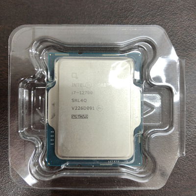 【福山ココローズ店】中古  INTEL Core i7 12700  (1700/2.1G/25M/C12/T20) 148610 