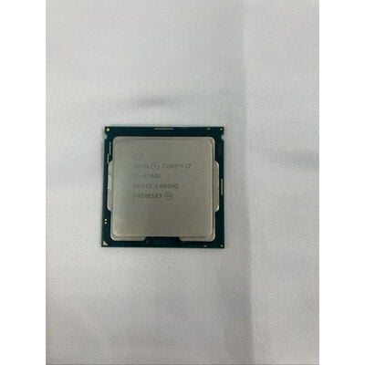 【仙台店】中古  INTEL Core i7 9700K (1151/3.60GHz/12M/C8/T8) 138481