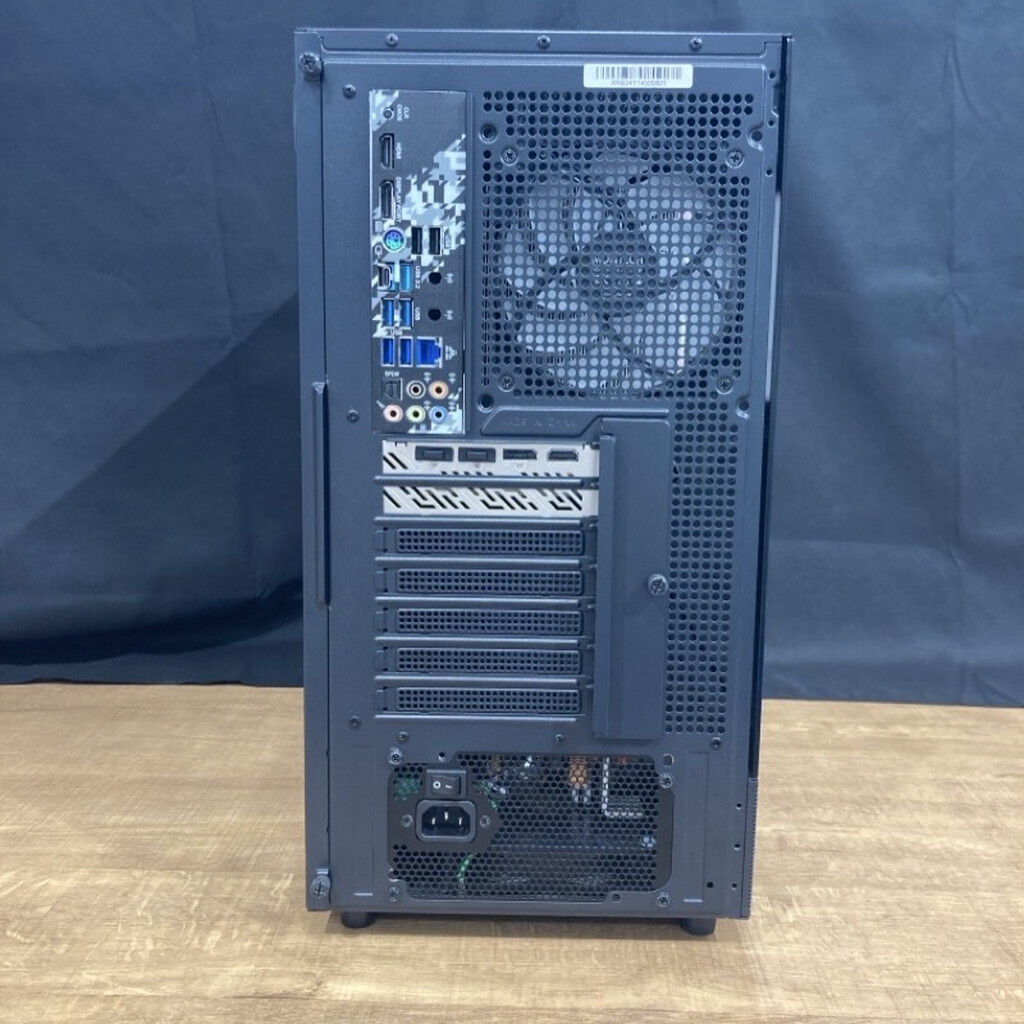【自作PC】Ryzen7 5700X RX7700XT 12GB メモリ16GB 中古 自作PC(Ryzen 7 5700X/32GB/SSD1TB/RX7700XT 12GB/OSなし) 189390