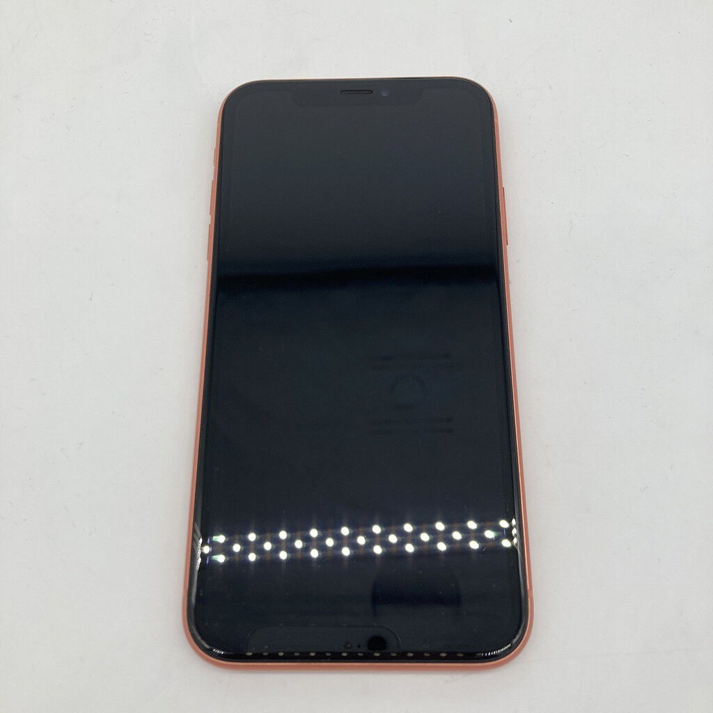 中古 【SIMロック解除済み】【au】 Apple iPhoneXR 64GB (コーラル