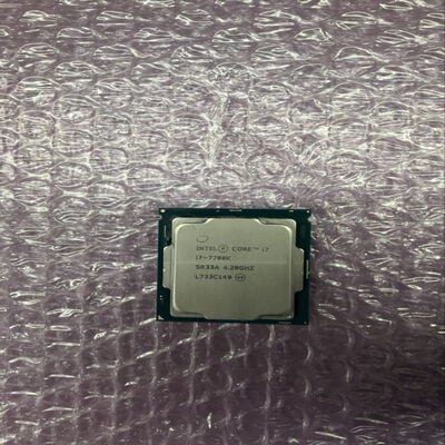 【座間相武台】中古  INTEL Core i7-7700K (1151/4.20GHz/8M/C4/T8) 133190 