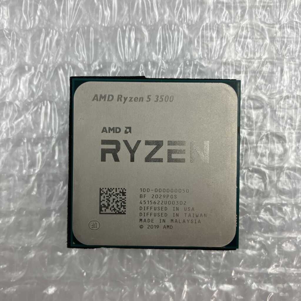 中古 AMD Ryzen 5 3500 (AM4/3.6/19M/C6/T6/65W) 142095 （397166
