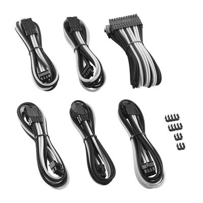CableMod  CM-PCAB-BKIT-NKKW-3PK-R (ケーブル延長キット ブラック/ホワイト) 