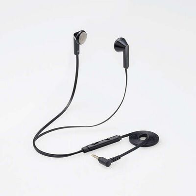 エレコム  HS-EP19TBK (ヘッドセット 有線 4極&phi;3.5mm マイク ミュートスイッチ付き) 