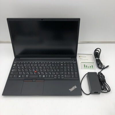 【福井日之出店】中古  LENOVO E15 Gen2 MSO 指紋認証無し (Intel Core i5 1135G7 2.4GHz/8GB/SSD256GB/-/オンボード/15.6/1920x1080/GbE/Wi-Fi/WEBCAM/W11P/Microsoft Office Home and Business 2024) 188573 