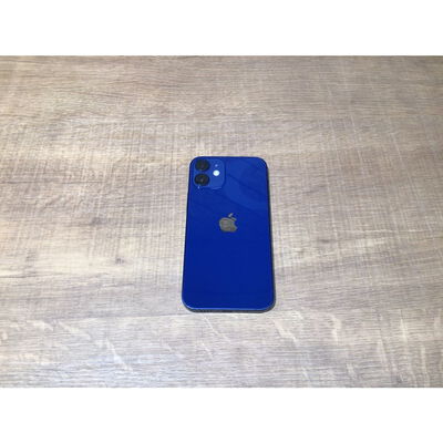 【堺七道店】中古  【SIMロック解除済み】【SoftBank】Apple iPhone12 mini 5.4インチ 128GB (ブルー)  MGDP3J/A 155641 