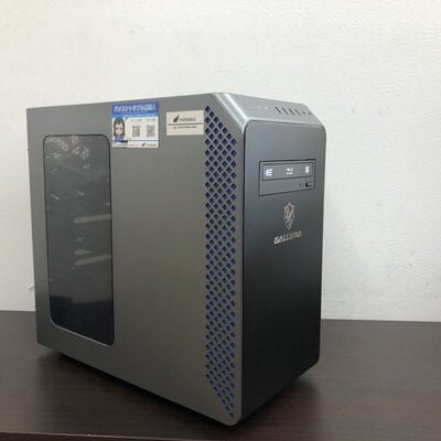 【福山ココローズ店】中古  GALLERIA (Ryzen 5 3500X/16GB/SSD512GB/HDD2TB/GTX1660 SUPER/W11H) 5090001092 
