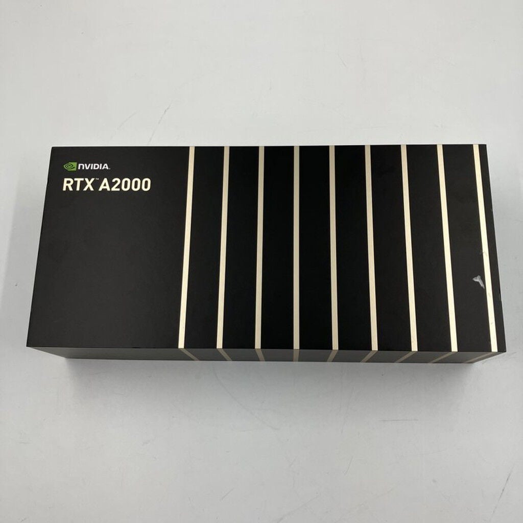 中古 NVIDIA NVRTXA2000 NVBOX (RTX A2000 6G 4mP) 1460028717