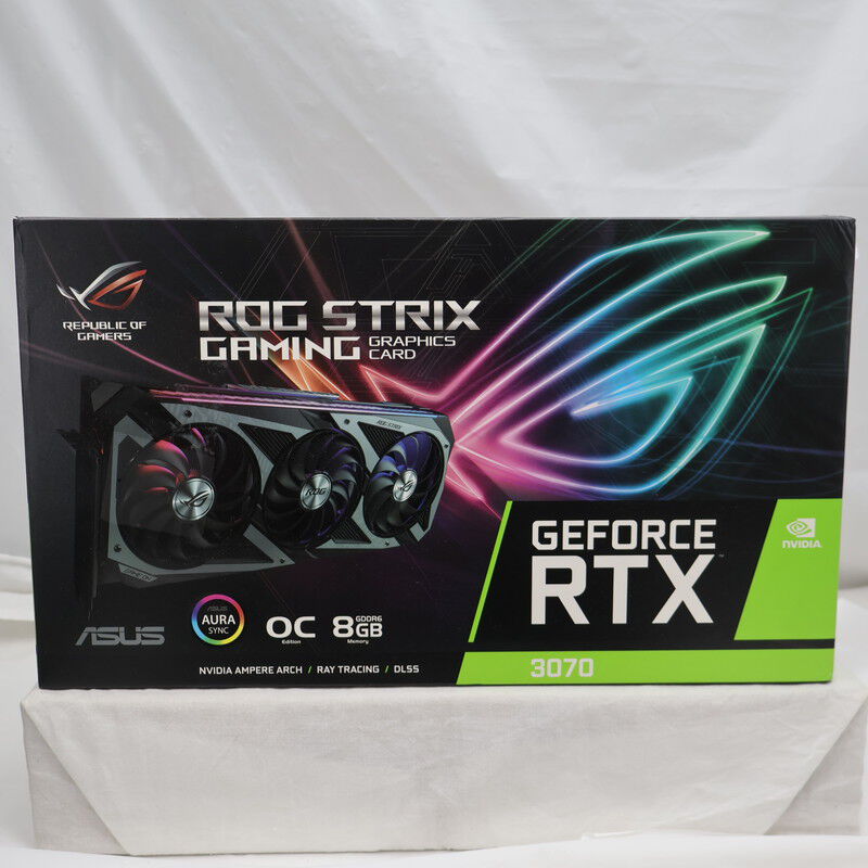 中古 ASUS ROG-STRIX-RTX3070-O8G-GAMING (RTX3070 8G) 143896