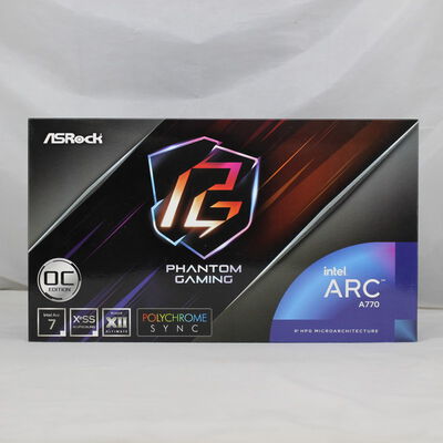 【通販センター】中古  ASRock Intel Arc A770 Phantom Gaming D 8GB OC(8GB PCI-E) 3480035112 