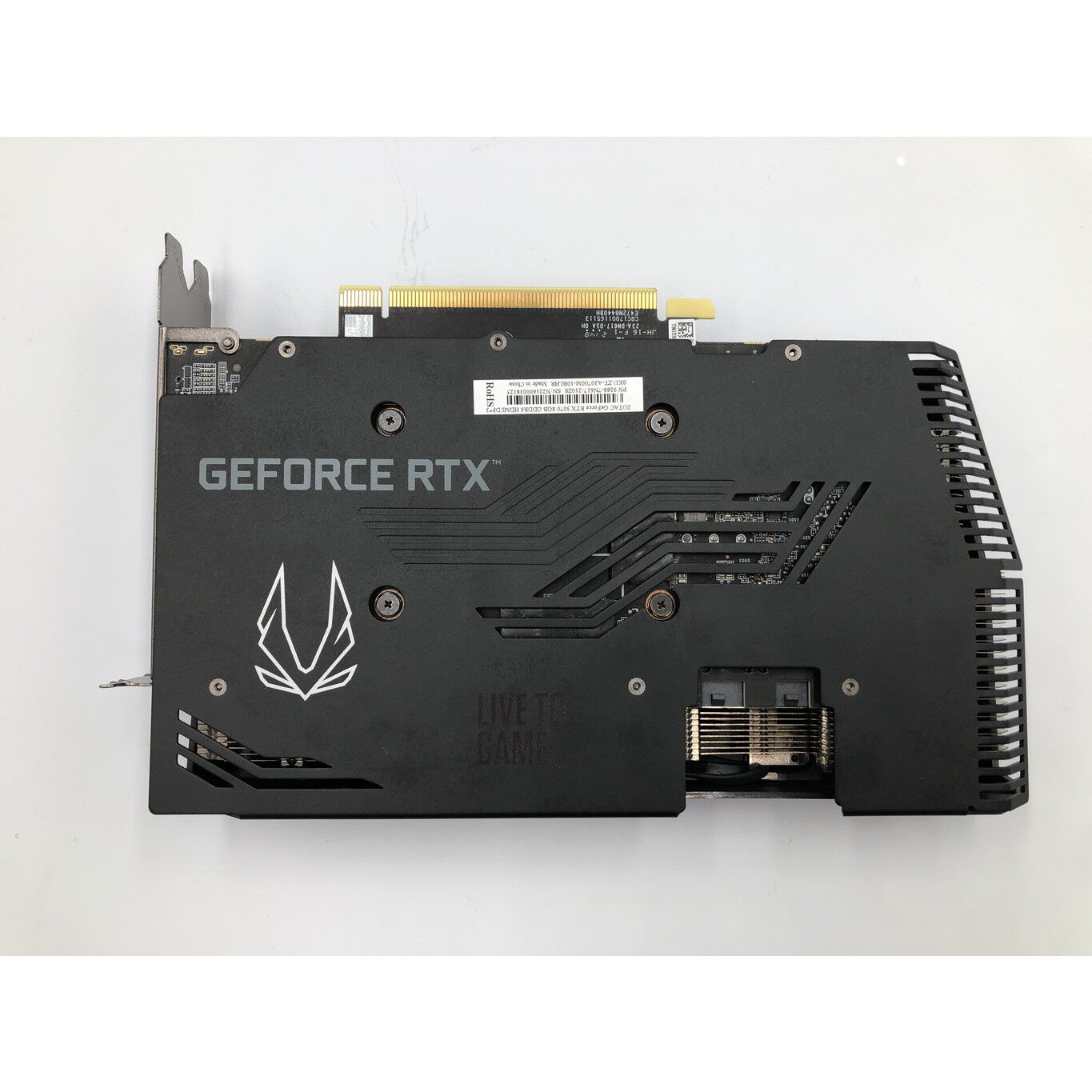 中古 ZOTAC GeForce RTX 3070 8G GDDR6 HDMI/DP 4680003689 （371363