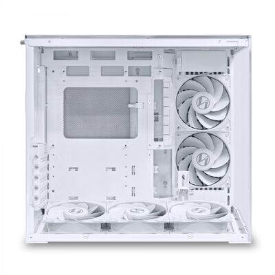 Lian-Li  O11D MINI V2 FLOW WT (ATX ガラス ホワイト) 
