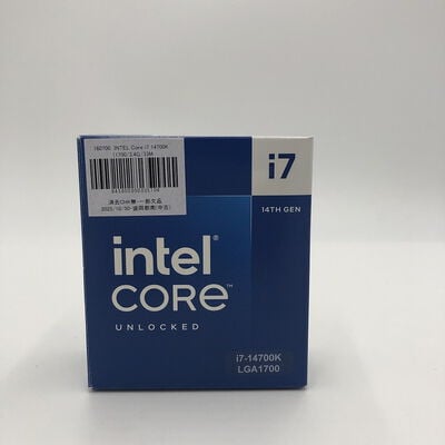 【盛岡都南店】中古  INTEL Core i7 14700K  (1700/3.4G/33M/C20/T28) 160700 