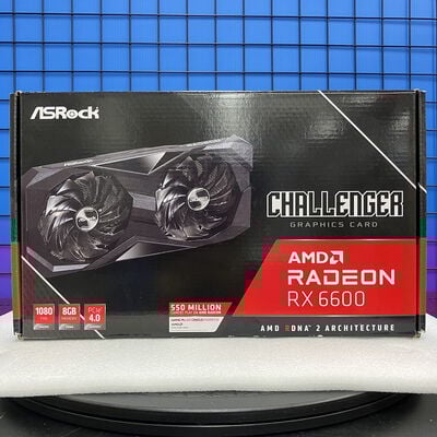 【新潟店】中古  ASRock RX6600 CLD 8G(RX 6600 8GB) 147695 