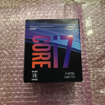 【宮崎恒久店】中古  INTEL Core i7 8700 (1151/3.20GHz/12M/C6/T12) 136198 