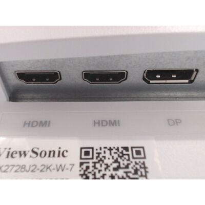 【前橋ｲﾝﾀｰｱｶﾏﾙ店】中古  Viewsonic VX2728J2-2K-W-7 (27"W 2H1DP 240Hz WQHD) 4540001602 