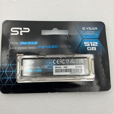 【新潟店】中古  各社 M.2 SSD NVMe 512GB （M.2 NVMe 2280） 140206 