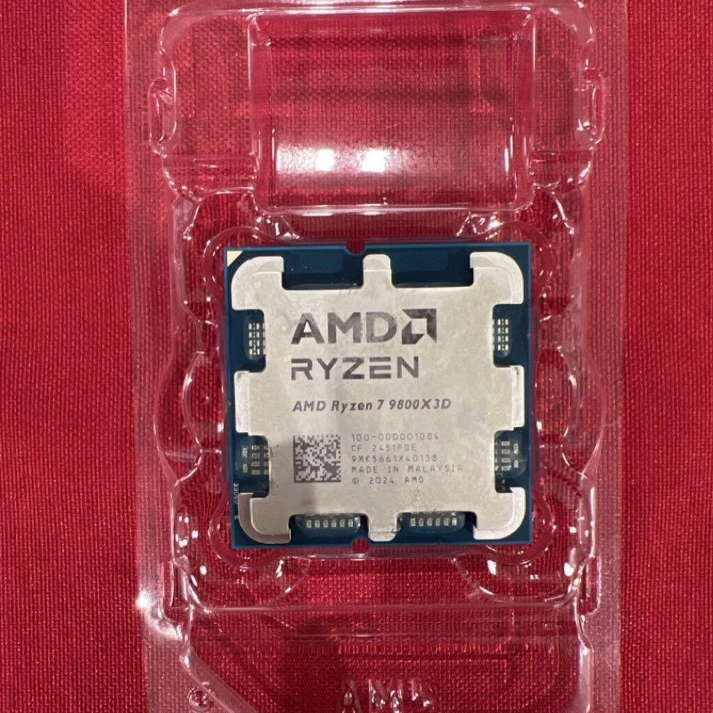 中古 AMD Ryzen 7 9800X3D (AM5/4.7/104M/C8/T16/120W) 1460025260