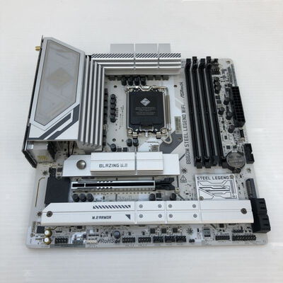 【徳島住吉店】中古  ASRock B860M Steel Legend WiFi (B860 1851 mATX) 175437 