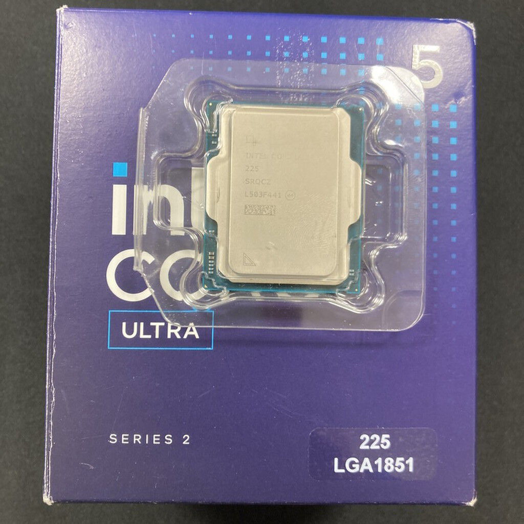 Intel Core Ultra 5 225 CPU 中古品 中古 INTEL Core Ultra 5 225 (1851/3.3G/20M/C10/T10) 175014
