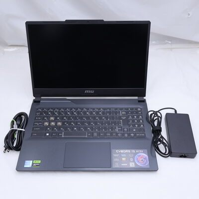 【通販センター】中古  MSI Cyborg 15 A13V(Intel Core i7 13620H/16GB DDR5 (PC5)/SSD512GB/なし/NVIDIA GeForce RTX 4060 8GB Laptop GPU/15.6/1920x1080/Wi-Fi/W11H64 MAR) 204098 