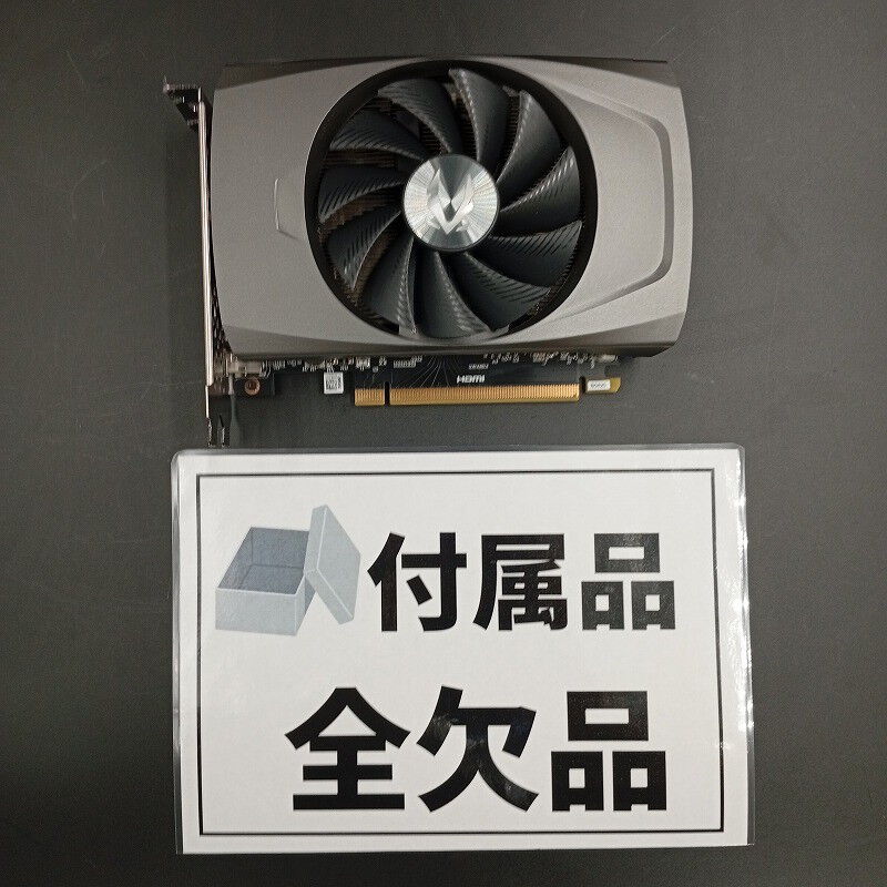 中古 ZOTAC ZT-D40600G-10B(RTX4060 8GB) 3330002951