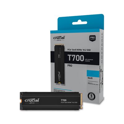 Crucial  T700 CT4000T700SSD5JP (M.2 2280 4TB ヒートシンク付) 