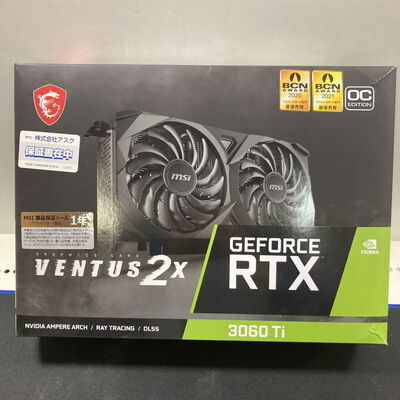 【大宮店】中古  MSI GeForce RTX 3060 Ti VENTUS 2X OCV1 (RTX3060Ti 8GB) 175518 