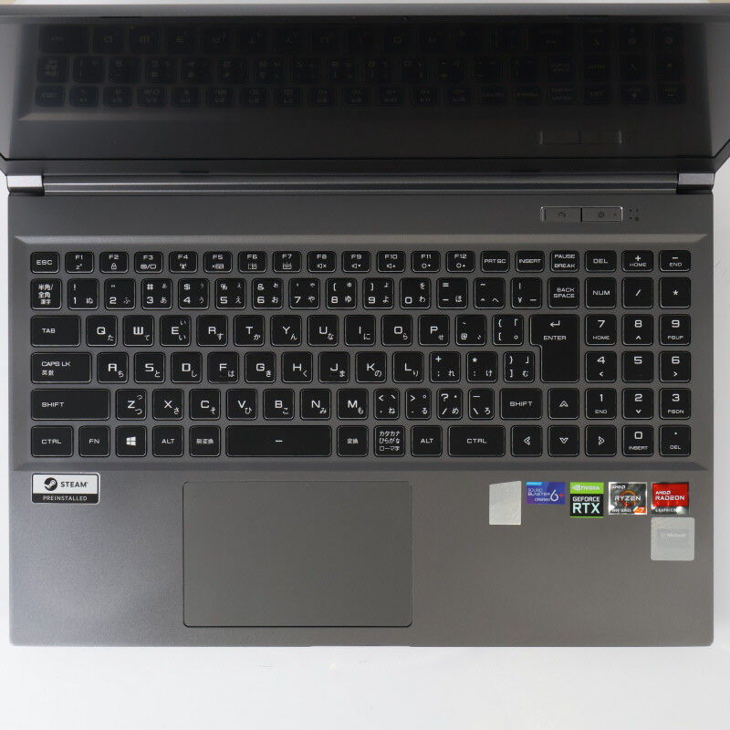 中古 THIRDWAVE GALLERIA XL7R-R36(AMD Ryzen 7 5800H/16GB DDR4 (PC4